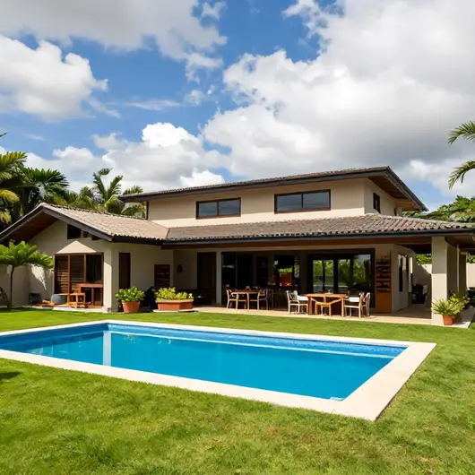 Casa Estilo Piscina Lago Área Gourmet Espaçosa
